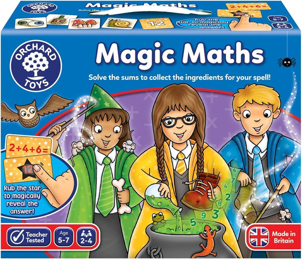 Orchard Toys Magic Maths Game  Educational Fun for Kids Learning Math