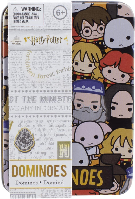 Paladone Harry Potter Chibi Dominoes in Collector Tin, Multicolor, PP9100HP