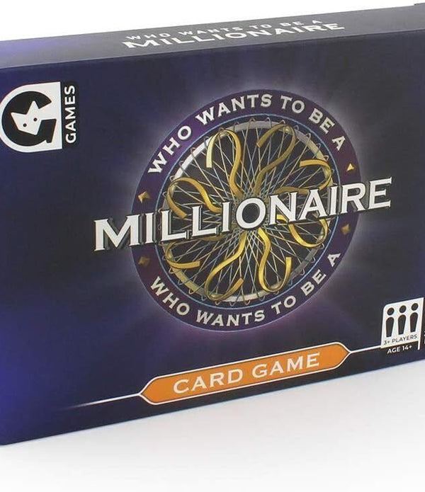 Who Wants to Be a Millionaire Card Game Trivia Family Board Game