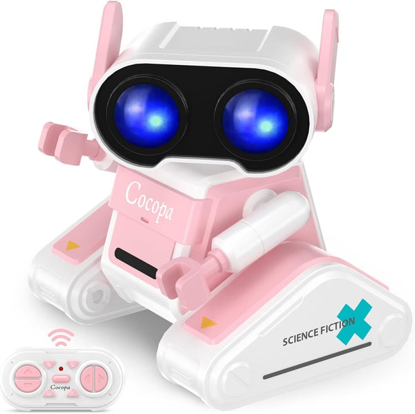 Cocopa Robot Toys, Rechargeable Remote Control Robot Toys, Kids RC Robots