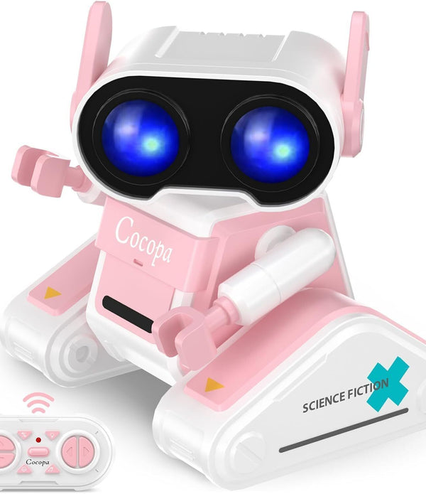 Cocopa Robot Toys, Rechargeable Remote Control Robot Toys, Kids RC Robots