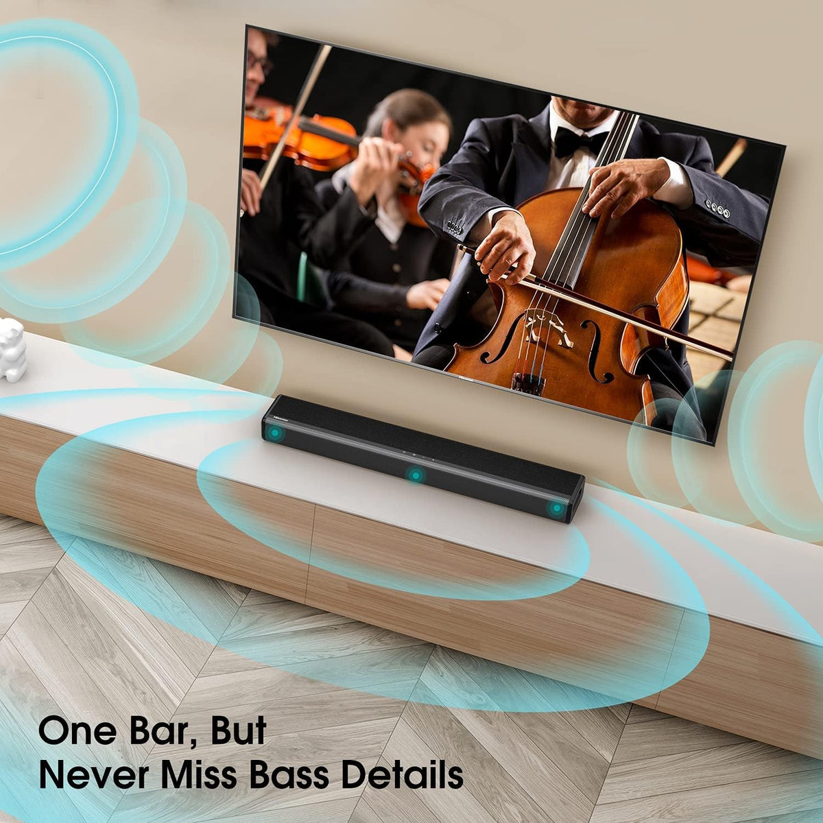 HISENSE HS214 2.1 All-in-one Sound Bar, Black