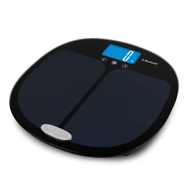 Salter Curve Bluetooth Smart Analyser Bathroom Scale - Black, No Bluetooth