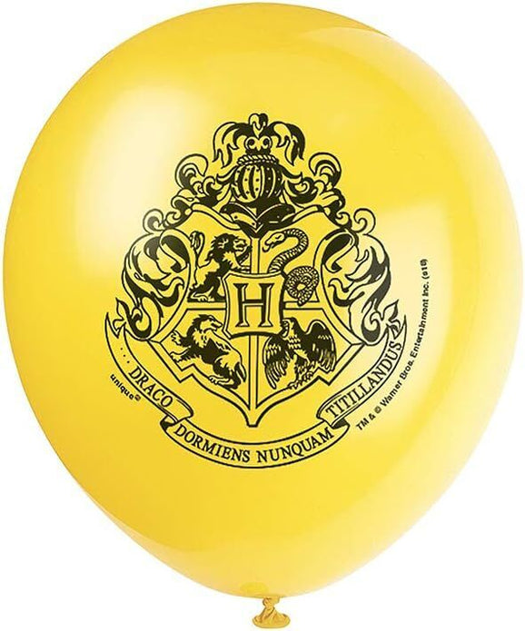 Unique 59075 Latex Balloons-12 | Harry Potter | 16Pcs, Multi, 12"