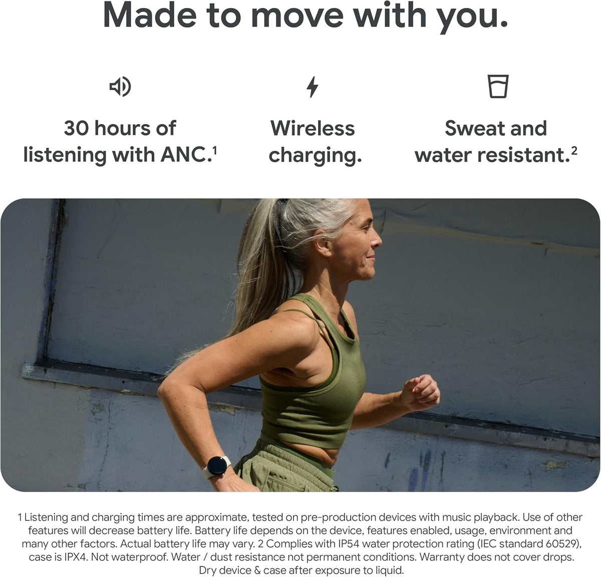 GOOGLE Pixel Buds Pro 2 Wireless Bluetooth Earbuds - Hazel