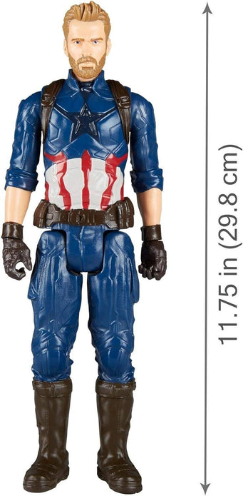 AVENGERS Infinity War Captain America with Titan Hero Power - **DAMAGED BOX**