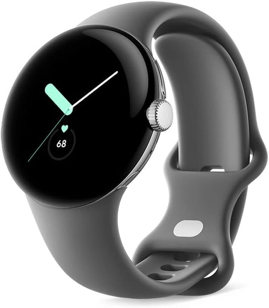 Google Pixel Watch Smartwatch - Activity & Heart Rate Tracking - Silver GQF4C