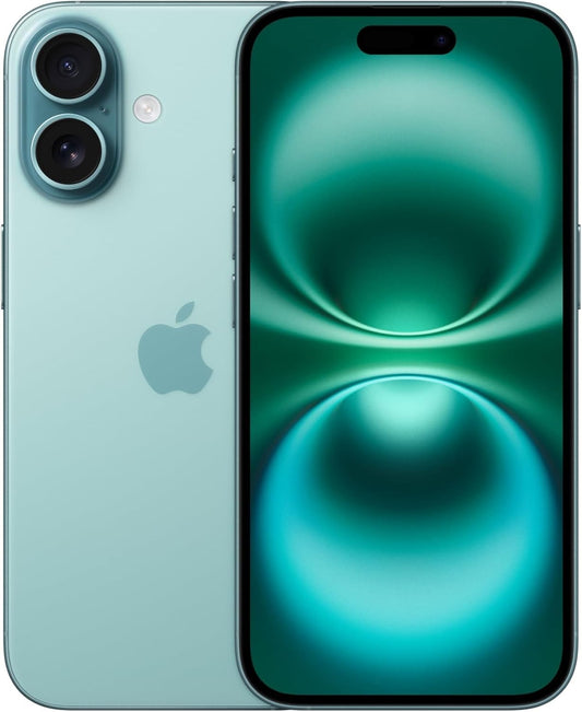 Apple iPhone 16 Teal 128GB 5G Unlocked & SIM Free Smartphone