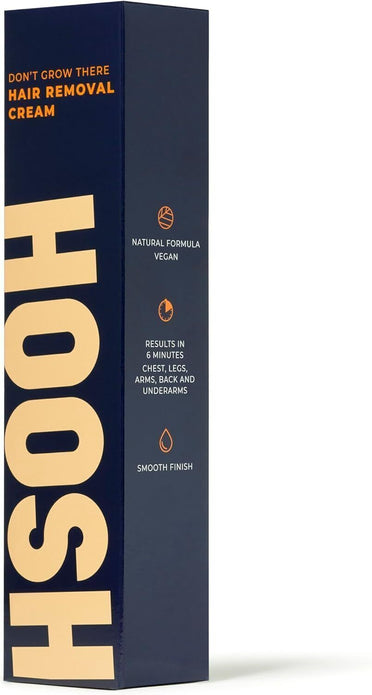 Hoosh Vegan Hair Removal Cream - Depilatory Cream for Men, 100ml