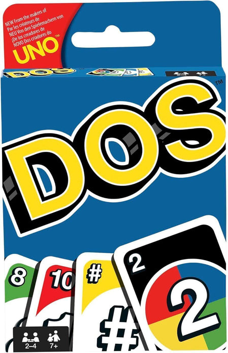 Mattel UNO Dos Family Card Game  Fun Addition to Classic UNO