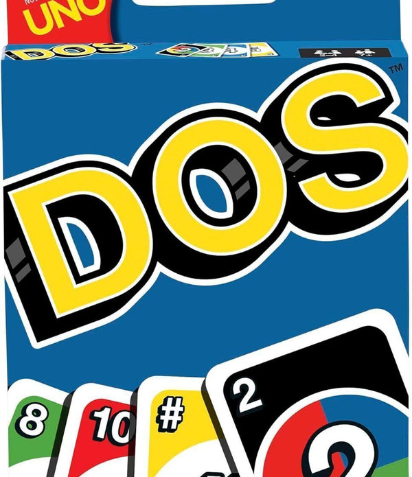 Mattel UNO Dos Family Card Game  Fun Addition to Classic UNO