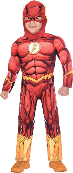 Amscan Boys Flash Costume for 6-8 Year Olds Superhero Outfit