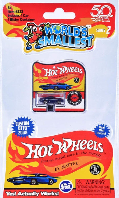 World's Smallest Hot Wheels Series 2 - Miniature Cars for Arts, Crafts & Sewing,