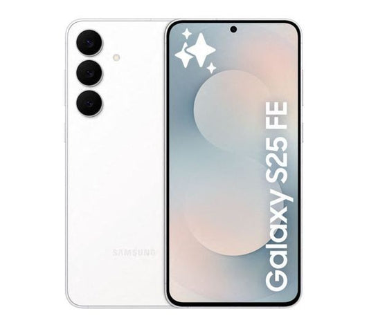 Samsung Galaxy S25 FE White 256GB 5G Unlocked & SIM Free Smartphone