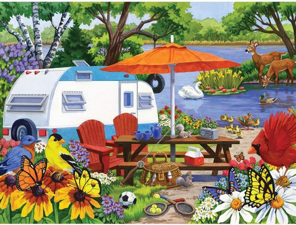 Bits And Pieces The Old Campground 500 Pieces Puzzle - Brand New Unused