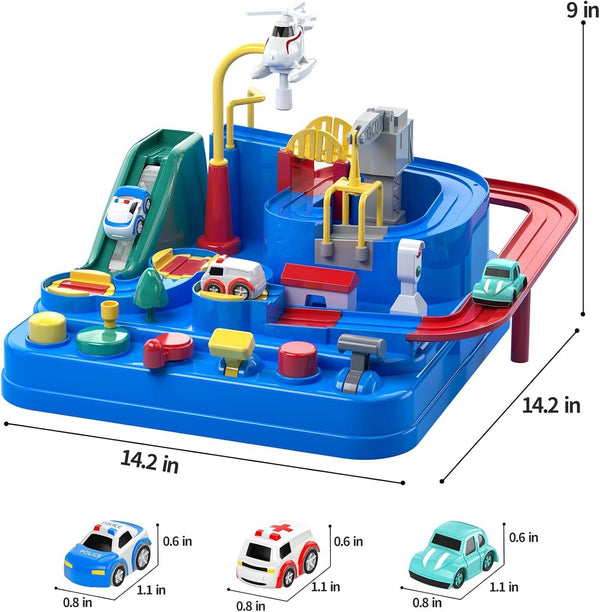 TEMI Car Adventure 1232-1, Blue