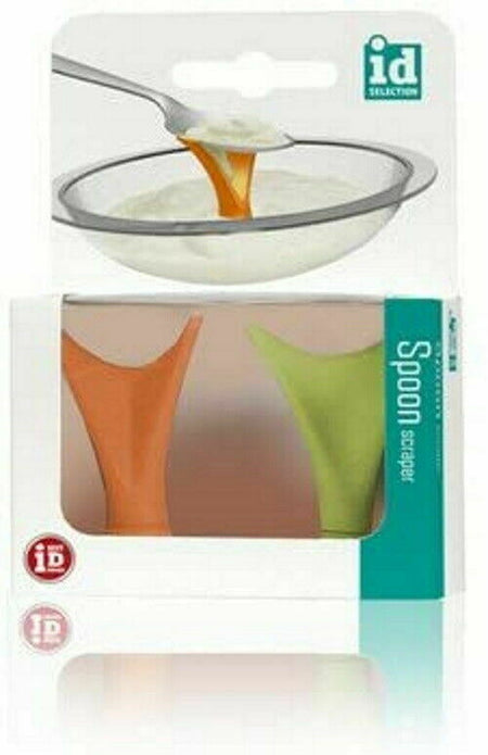 Set of 2 Spoon Scraper Made for Child Feeding, Cleaner Mouthfuls Dishwasher Save