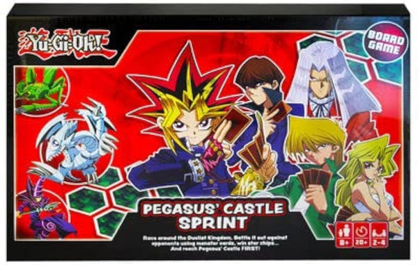 Yu Gi Oh Board Game Pegasus Castle Sprint Gift Toy Race Around The Duelist