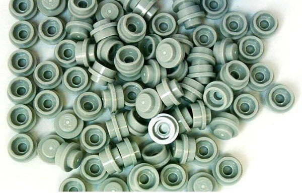 LEGO Light Grey Round Plates Pack of 80 - 1x1 Inches Building Accessories