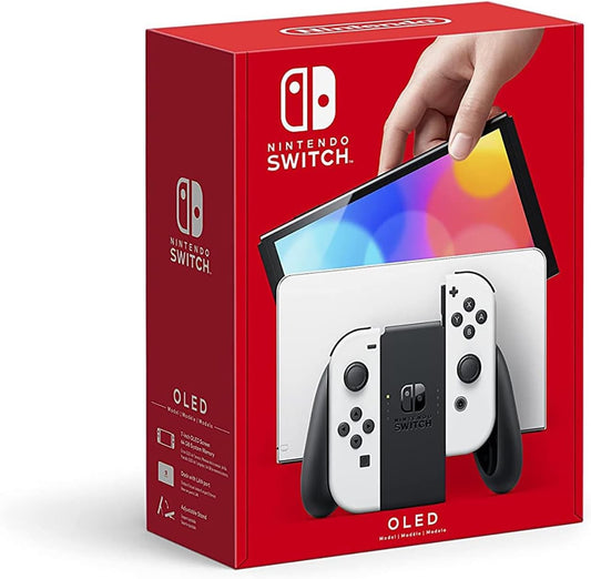Nintendo Switch Console White (Oled Model)