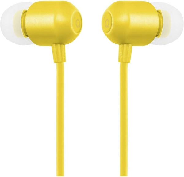 ACME HE21Y IN Ear Headphones With Microphone Yellow - in-line volume control