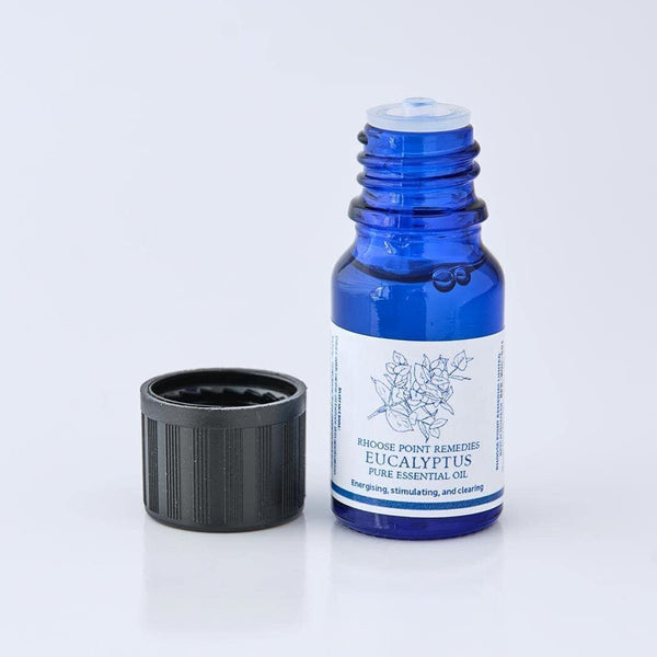 Rhoose Point Remedies Organic Eucalyptus Oil  Pure, Sinus Relief 10ml