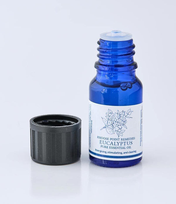 Rhoose Point Remedies Organic Eucalyptus Oil  Pure, Sinus Relief 10ml