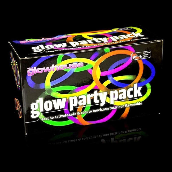 Huge Glow Stick Party Pack - 220 pcs, Glowhouse UK, Necklaces, Bracelets, Balls