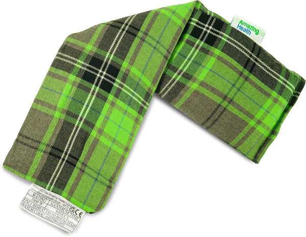 Amazing Health Wheat Bags Lavender Lime Tartan Hot Cold Pack Microwave Heat Pad