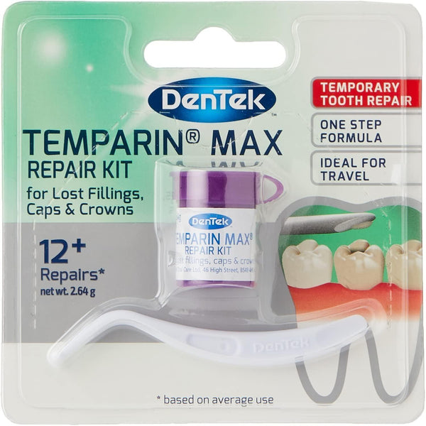 DenTek Temparin Max Tooth Repair Kit - Pack of 2 Temporary Filling