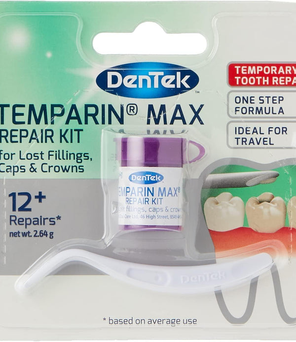 DenTek Temparin Max Tooth Repair Kit - Pack of 2 Temporary Filling