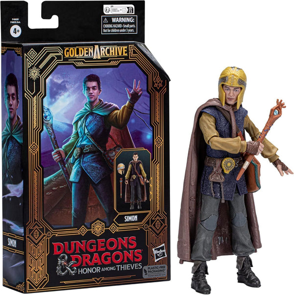 Simon Dungeons & Dragons Honor Among Thieves Golden Archive 6" Action Figure
