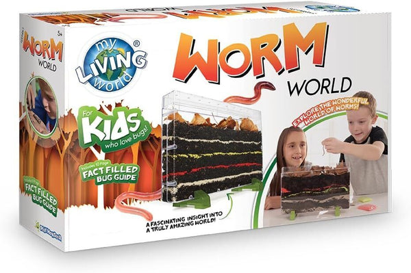 Worm World My Living World Educational Science Kit by Nick Baker - DAMAGED BOX