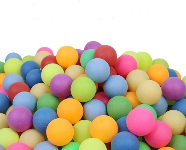 150 Pack Ping Pong Balls - Multi Yellow 40mm, Suitable for Parties & Sports