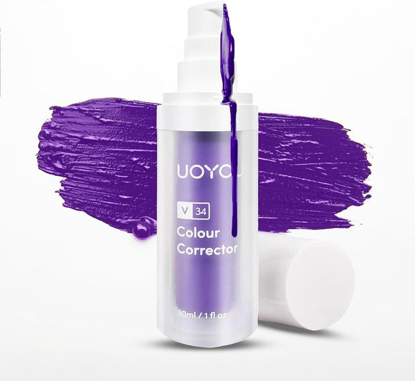V34 Purple Teeth Whitening Toothpaste for Yellow Stains, Colour Correcting