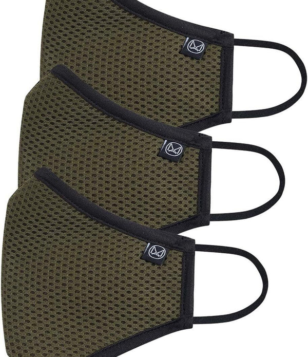 Marca Disati 7-Layer Reusable Outdoor Protection Face Mask - Pack of 3