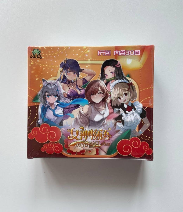 Goddess Story NS08 Waifu TCG Display Box  Sealed Anime Girl Card