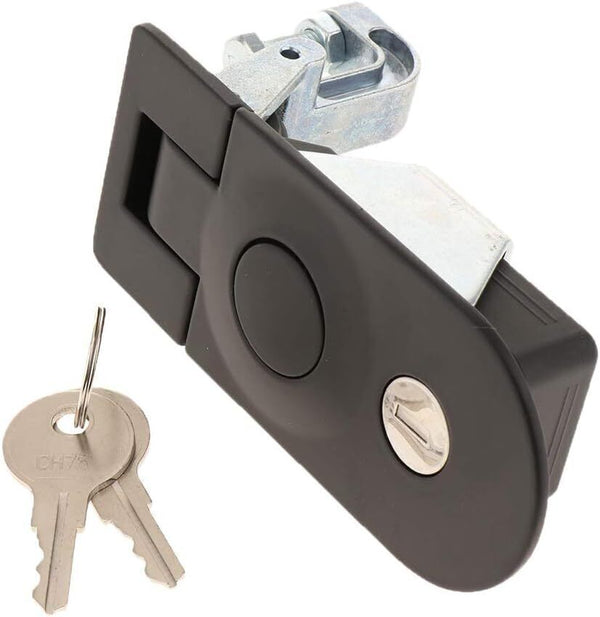 Kopinma Compression Latch/Lever Lock - Heavy Duty Door Lock with 2 Keys