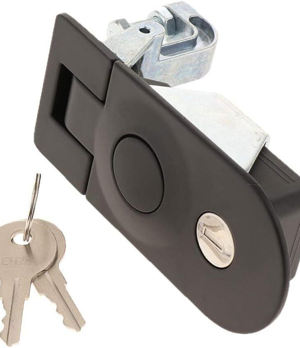 Kopinma Compression Latch/Lever Lock - Heavy Duty Door Lock with 2 Keys