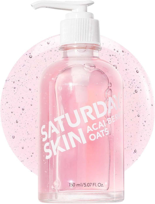 Saturday Skin Hydrating Gel Cleanser Makeup Remover 5.07oz Korean Skincare