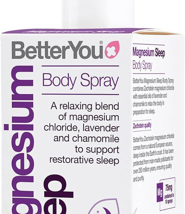 BetterYou Magnesium Sleep Body Spray 100ml Relaxing Nighttime Skincare