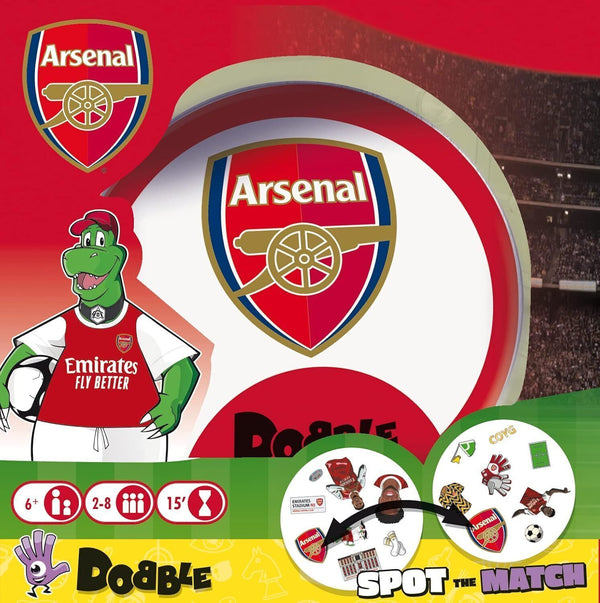 Asmodee Dobble Arsenal Card Game | Ages 6+ 2-8 Players 15 Minutes Playin