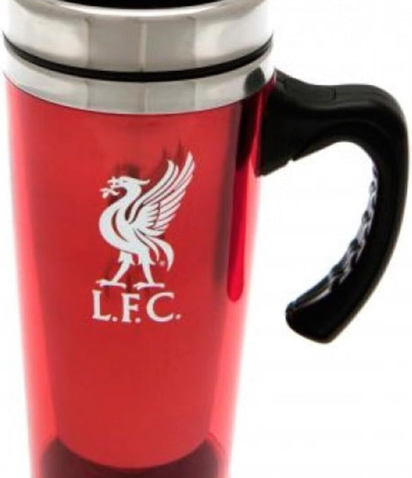 Liverpool FC Handled Travel Mug Football Souvenir