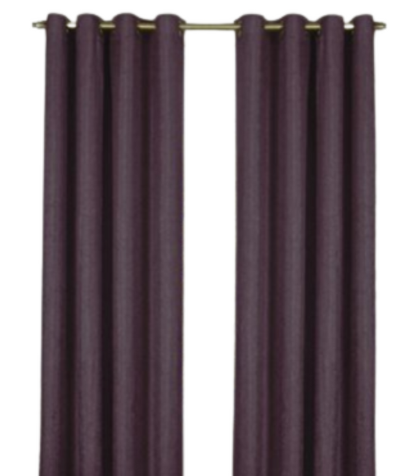 Achim Window Curtain Panel Lined Blackout Grommet, 50 x 84