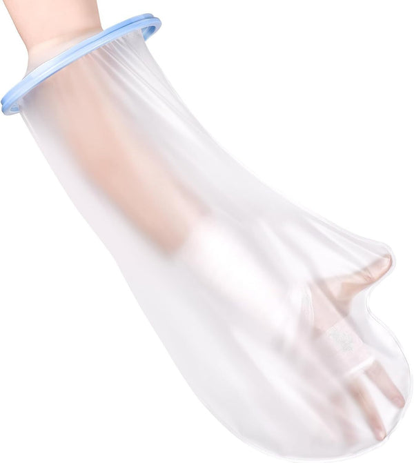 Waterproof Cast Protector Covers & Dressing - Clear Reusable Shower Bath Cover