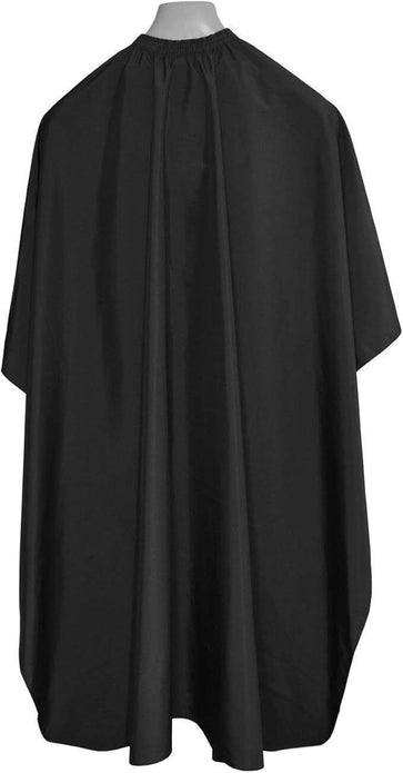 TONGTLETECH Hairdressing Gown  Black Waterproof Salon Cape for Unisex Styling