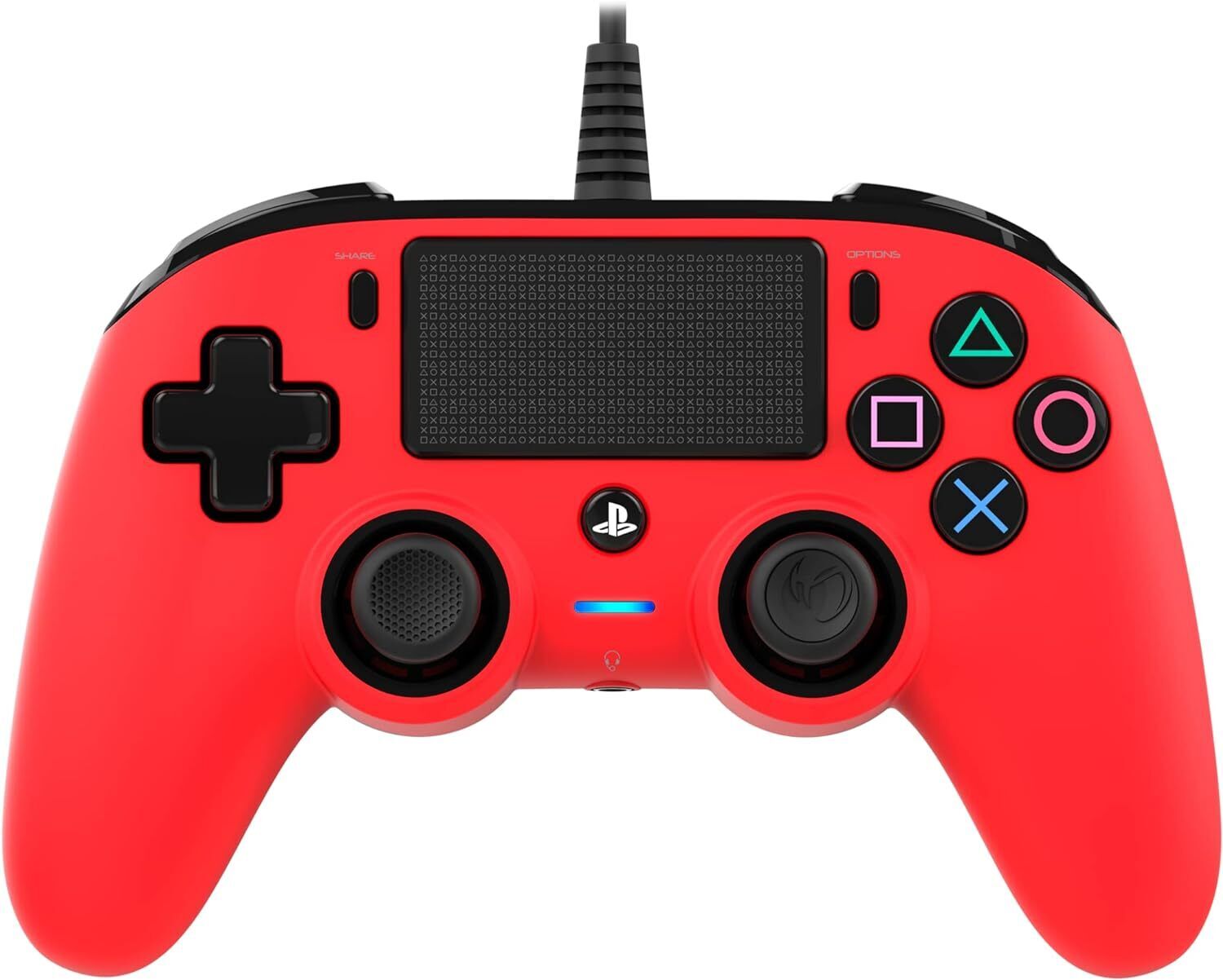 PlayStation 4 Nacon Revolution Red Pro Controller 2 "WORKS AS WIRED ONLY"