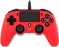PlayStation 4 Nacon Revolution Red Pro Controller 2 "WORKS AS WIRED ONLY"