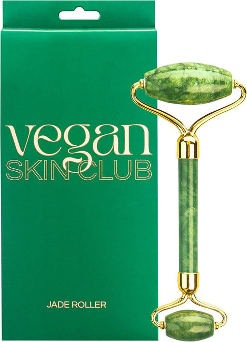 Vegan Skin Club Jade Roller Anti-Aging Face & Eye Massager