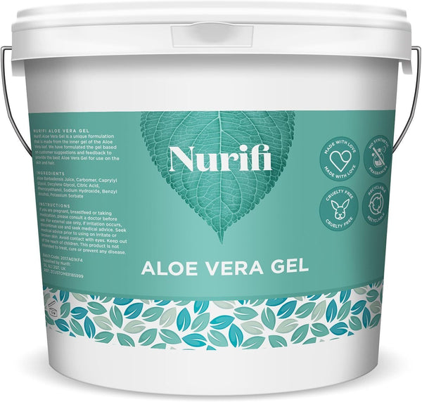 1Kg Aloe Vera Gel - 99% Naturally Bio-Active Aloe Vera - Cruelty-Free and Vegan